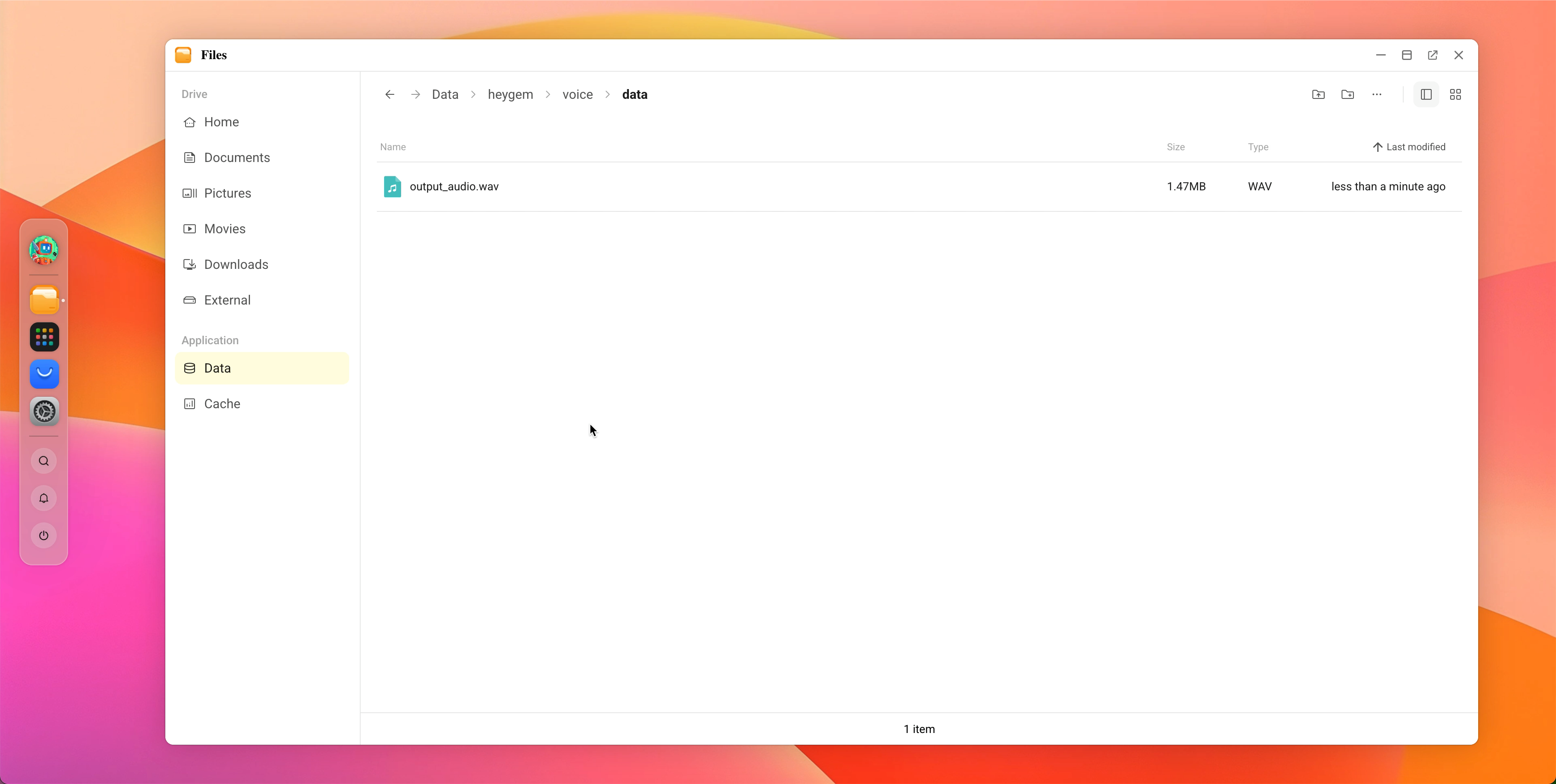 Upload source audio