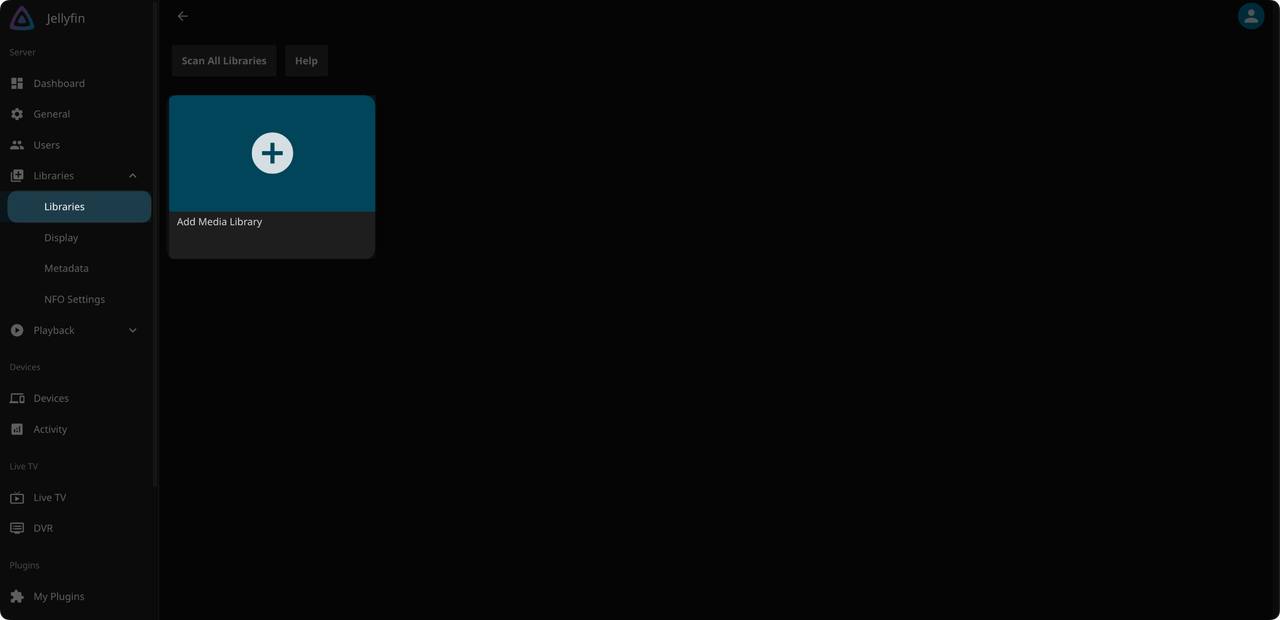 Add Media Library