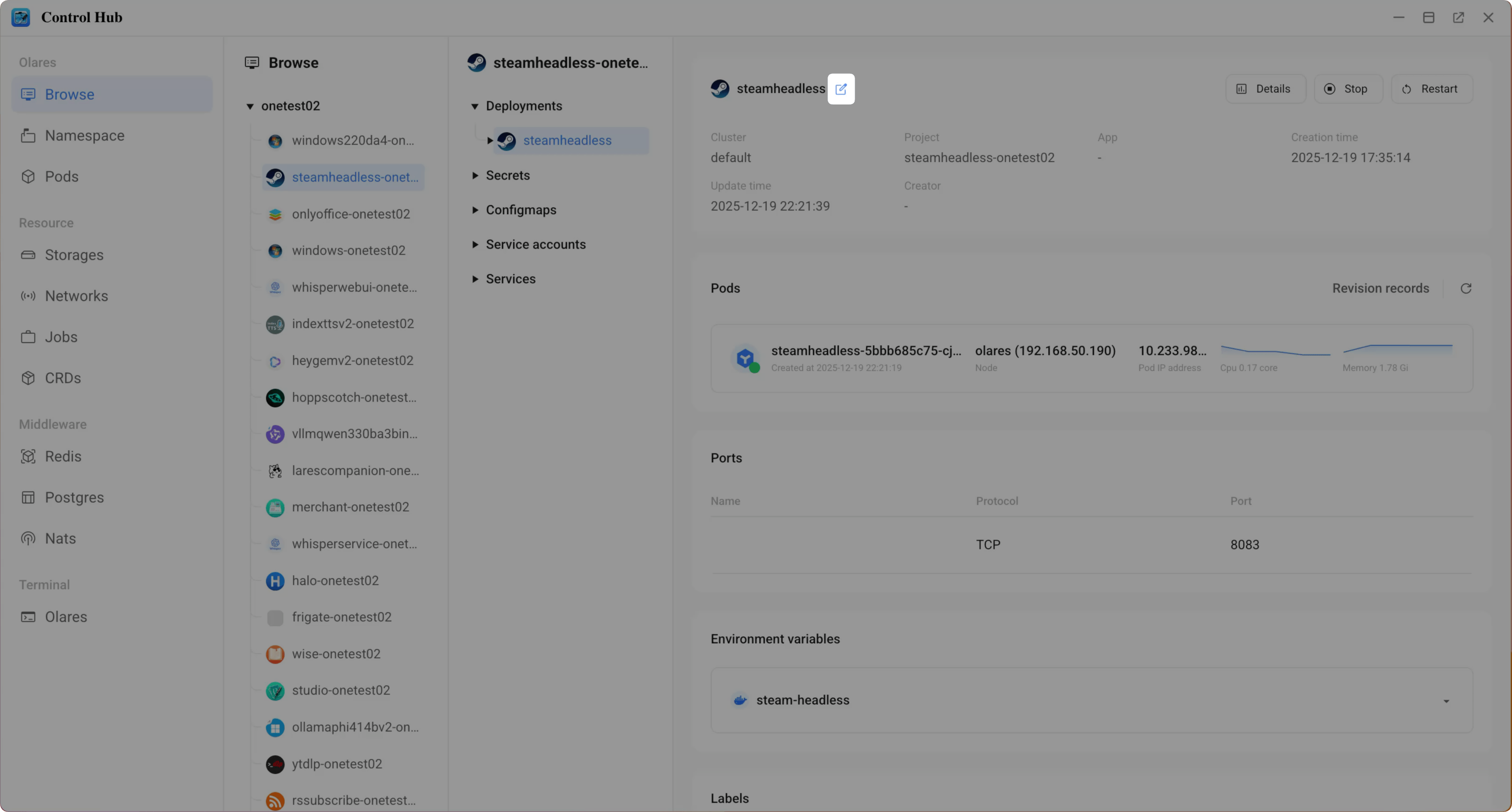 Open Yaml editor
