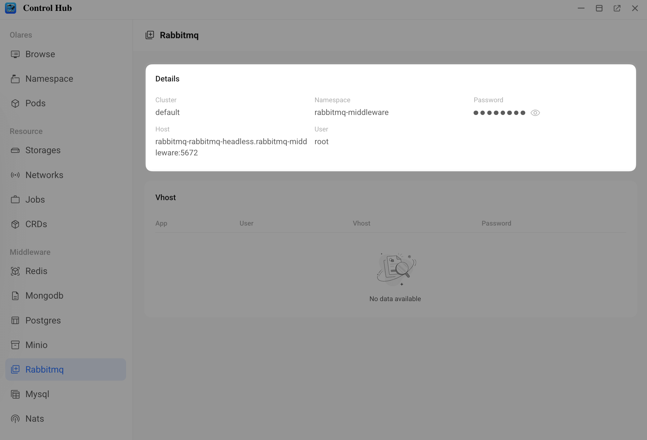 RabbitMQ details