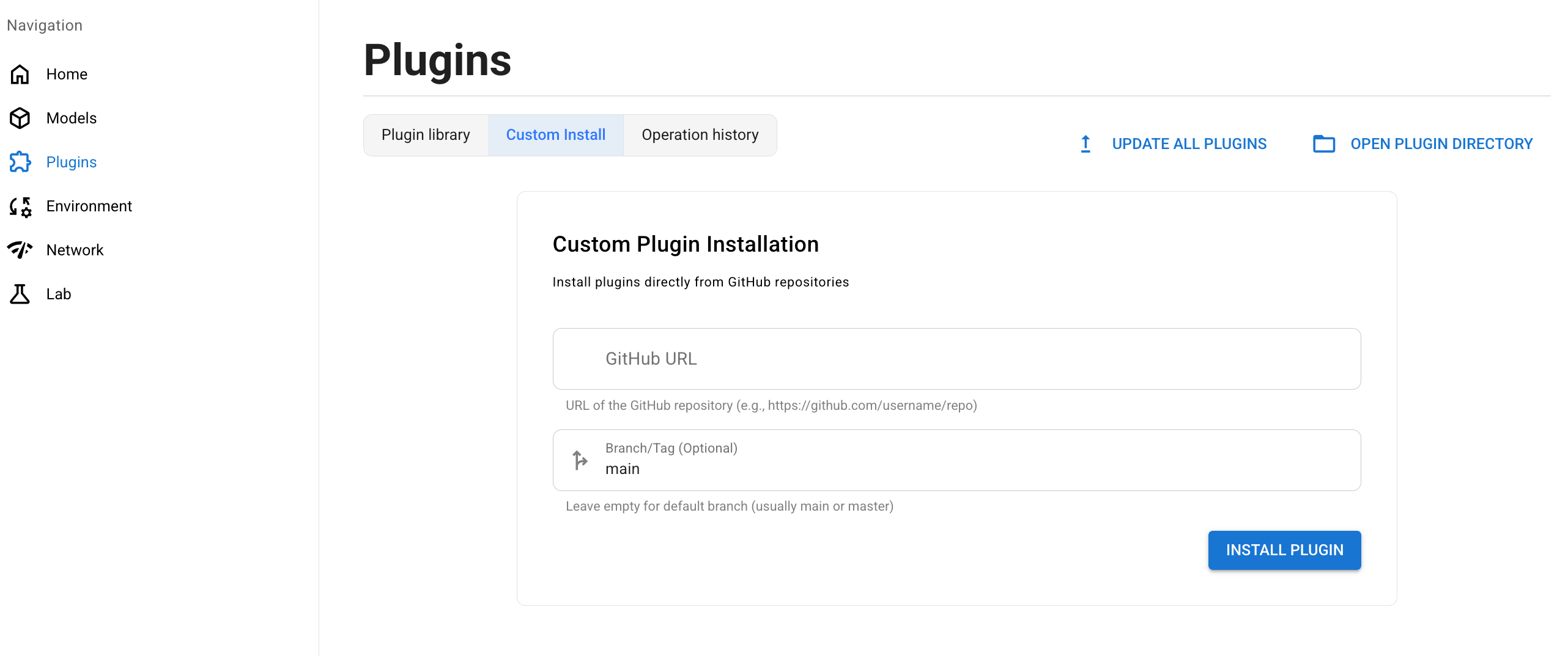 Download plugin