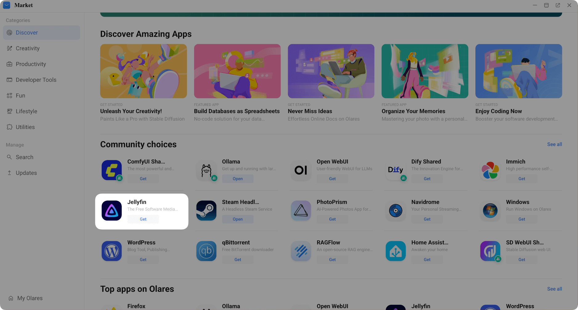 Install Jellyfin