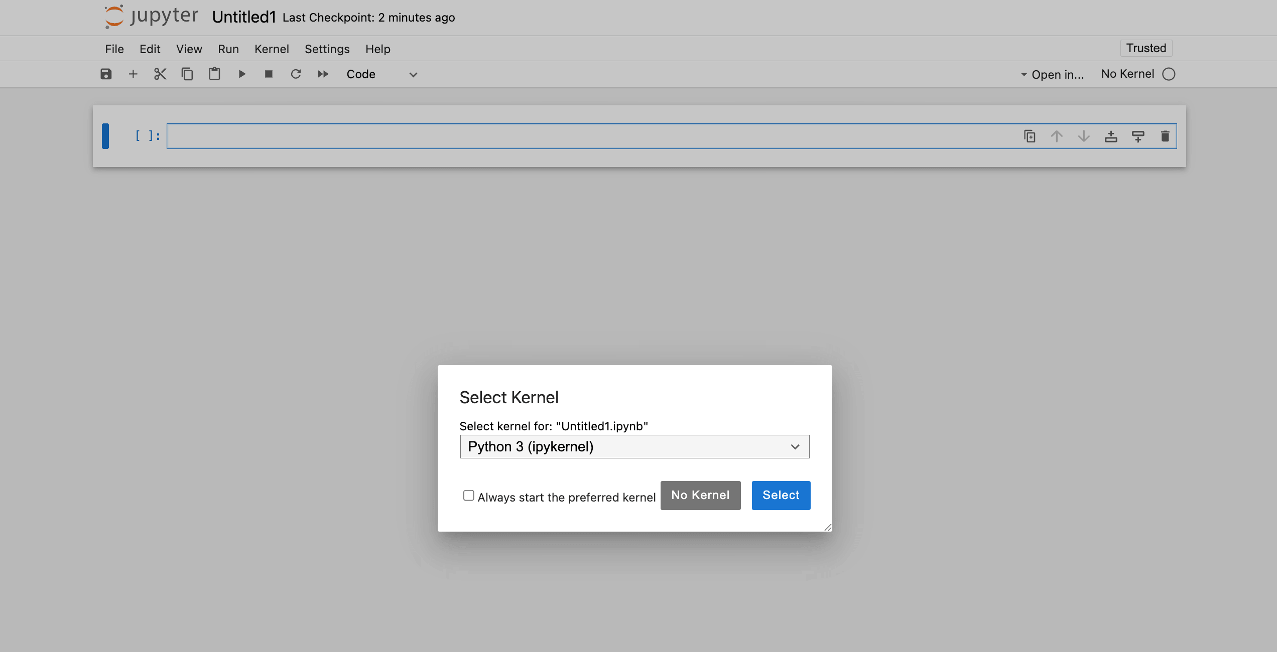Select kernel