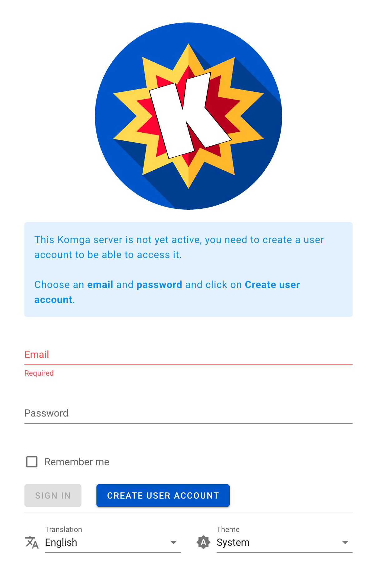 Open Komga