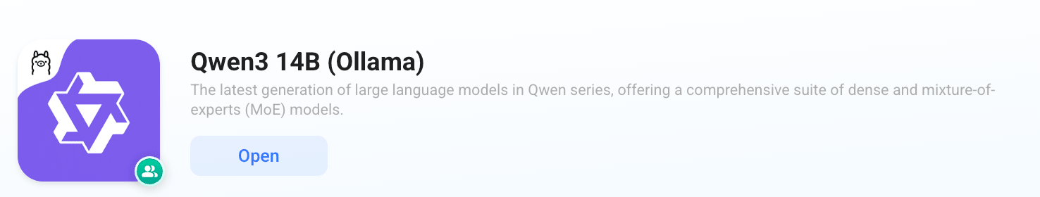 Ollama-compatible model service