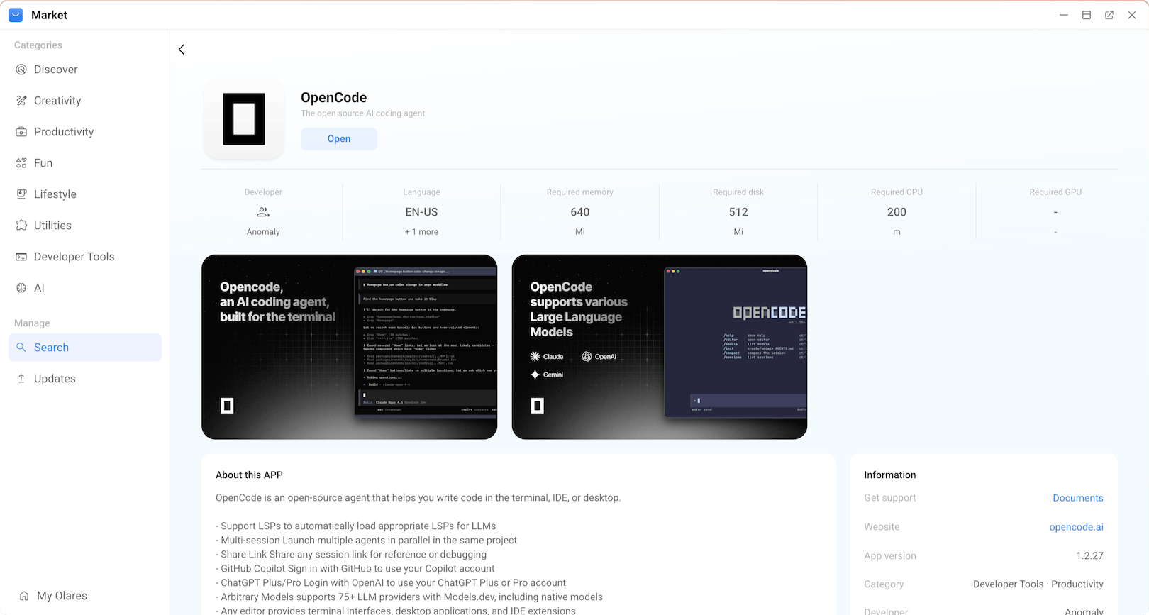 Install OpenCode