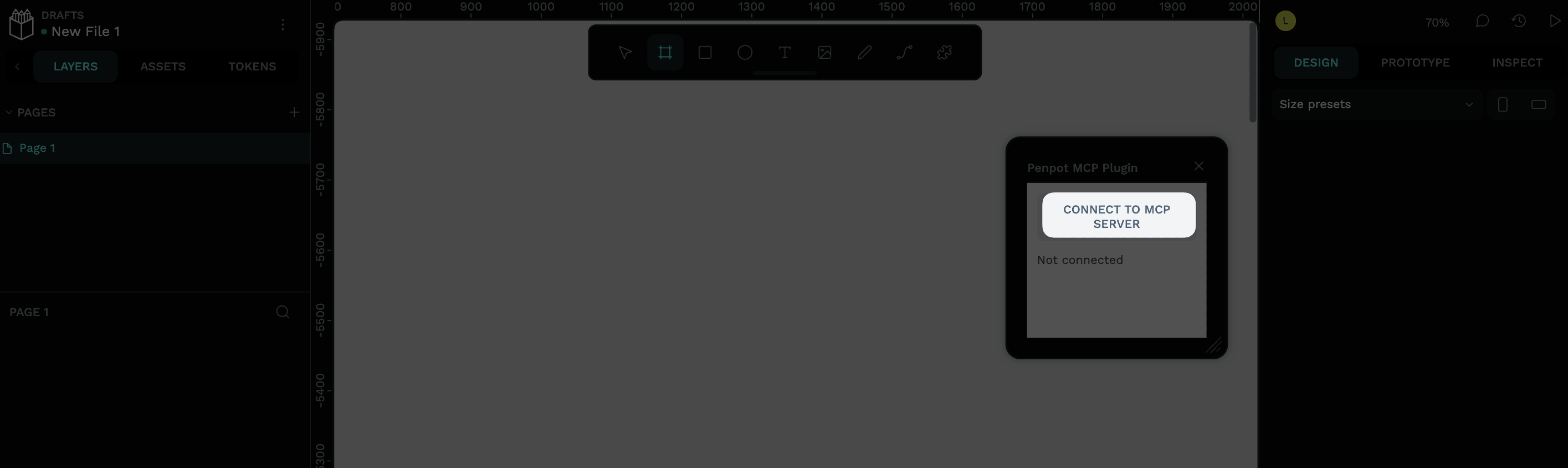 Connect Penpot plugin to MCP server