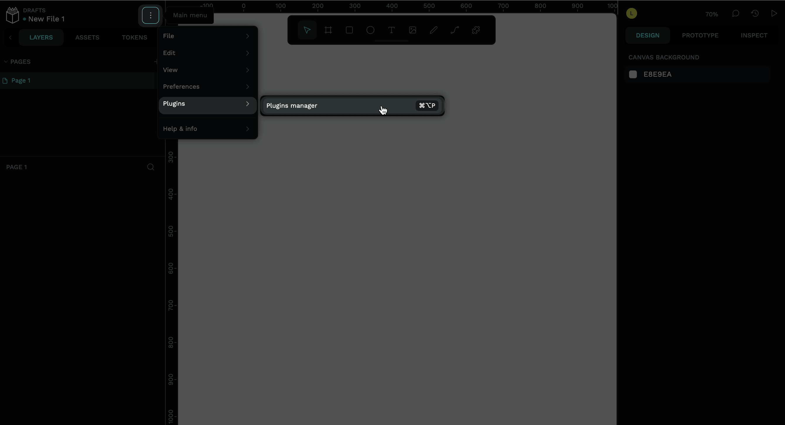 Open Penpot plugin manager